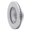 DFC 05-07 Ford F-350 Super Duty 2WD Front Left Drilled & Slotted Geoperformance Rotor