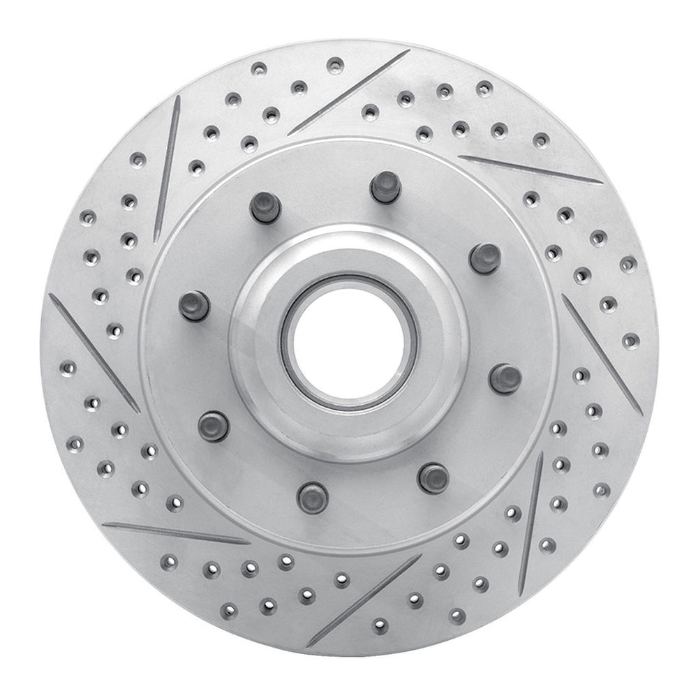 DFC 06-12 Ford F-250 2WD (Super Duty) Front Left Drilled & Slotted Geoperformance Rotor