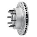 DFC 06-12 Ford F-250 2WD (Super Duty) Front Left Drilled & Slotted Geoperformance Rotor