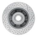 DFC 06-12 Ford F-250 2WD (Super Duty) Front Left Drilled & Slotted Geoperformance Rotor