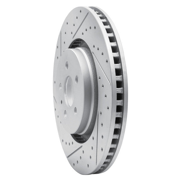 DFC 15-21 Ford Fusion Front Left Drilled & Slotted Geoperformance Rotor