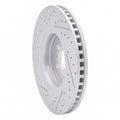 DFC 15-21 Ford Edge Front Right Drilled & Slotted Geoperformance Rotor