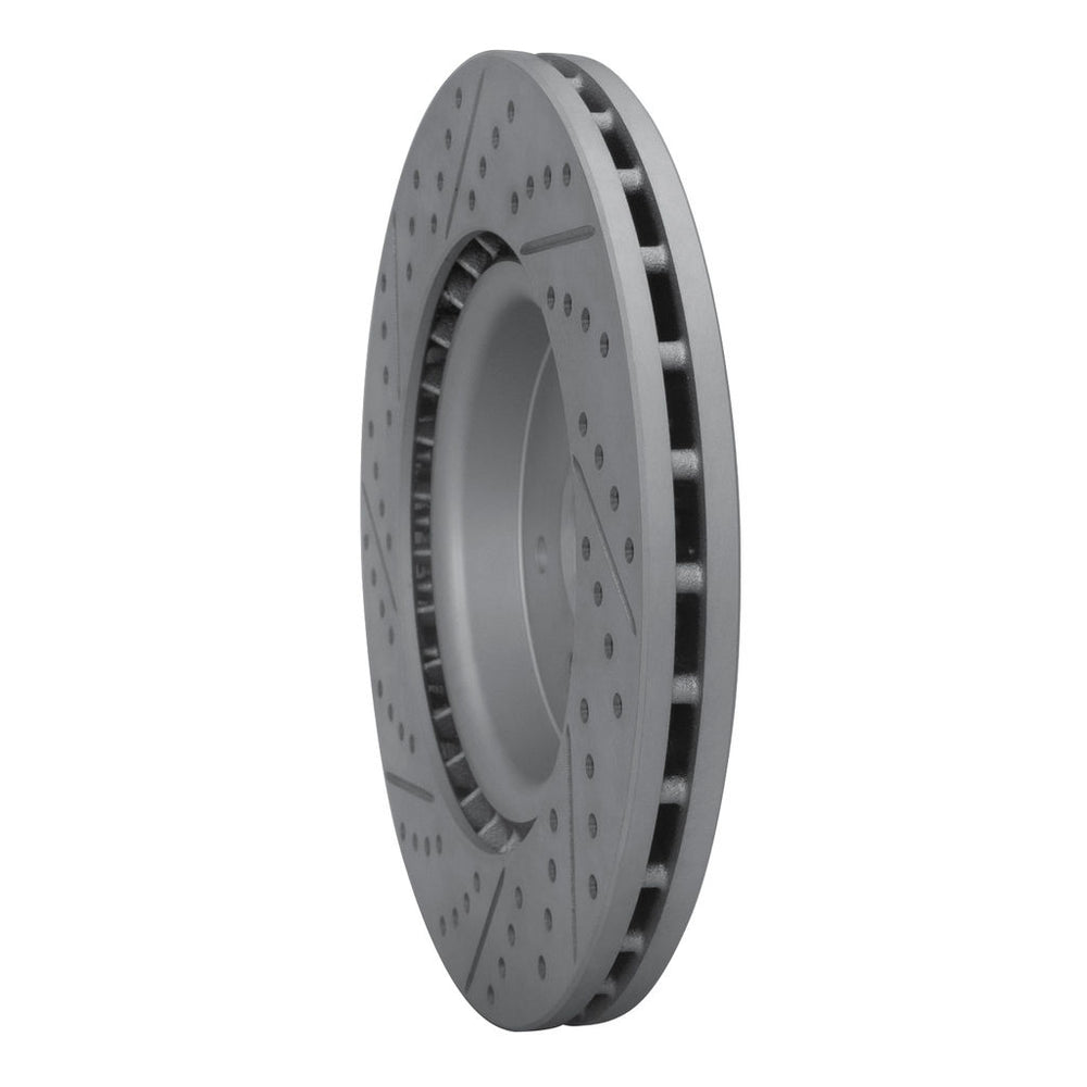 DFC 19-26 Acura Rdx Front Right Drilled & Slotted Geoperformance Rotor