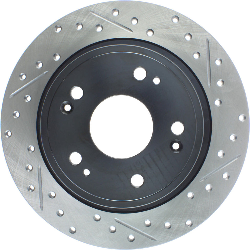 DFC 05-22 Acura TSX Rear Left Drilled & Slotted Geoperformance Rotor
