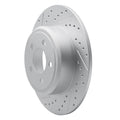 DFC 03-06 Mercedes-Benz S430 Rear Left Drilled & Slotted Geoperformance Rotor