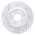 DFC 15-23 Mercedes-Benz E350 Rear Left Drilled & Slotted Geoperformance Rotor