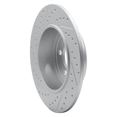 DFC 98-01 Audi A6 Quattro Rear Right Drilled & Slotted Geoperformance Rotor