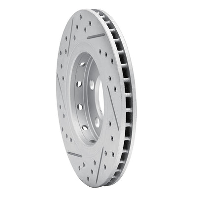 DFC 00-06 Audi Tt Quattro Rear Right Drilled & Slotted Geoperformance Rotor