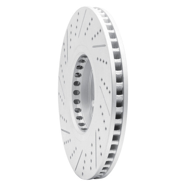 DFC 07-11 Lexus Gs350 Right Front Drilled & Slotted Geoperformance Rotor