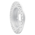 DFC 15-26 Lexus Es350 Rear Right Drilled & Slotted Geoperformance Rotor