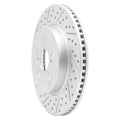 DFC 19-26 Toyota Prius Prime Front Left Drilled & Slotted Geoperformance Rotor