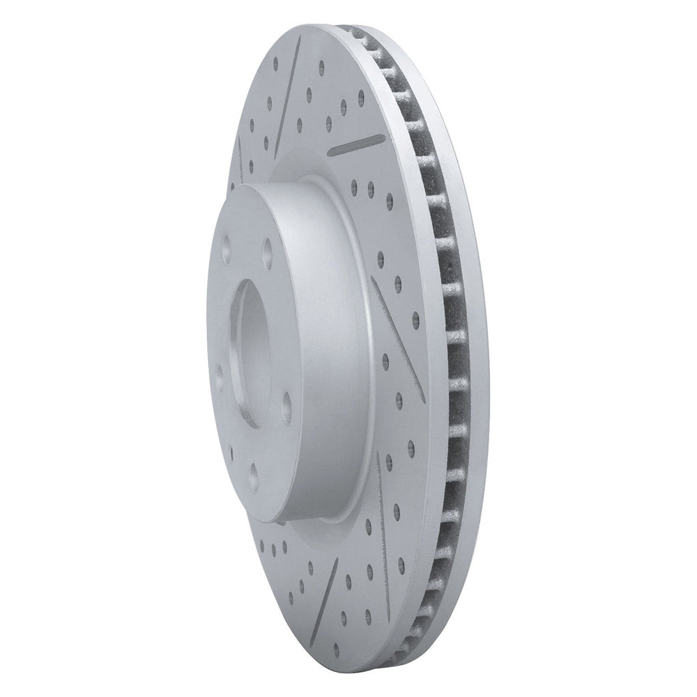 DFC 14-24 Mazda 3 Front Left Drilled & Slotted Geoperformance Rotor