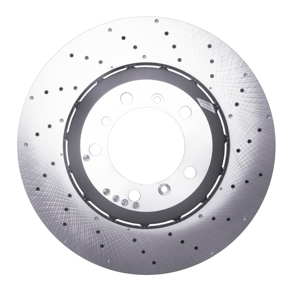 DFC 10-11 Porsche 911 Right Rear Drilled Hi-Carbon Alloy Geomet Coated Rotor