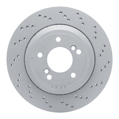 DFC 06-08 BMW M3 Right Rear Drilled Hi-Carbon Alloy Geomet Coated Rotor