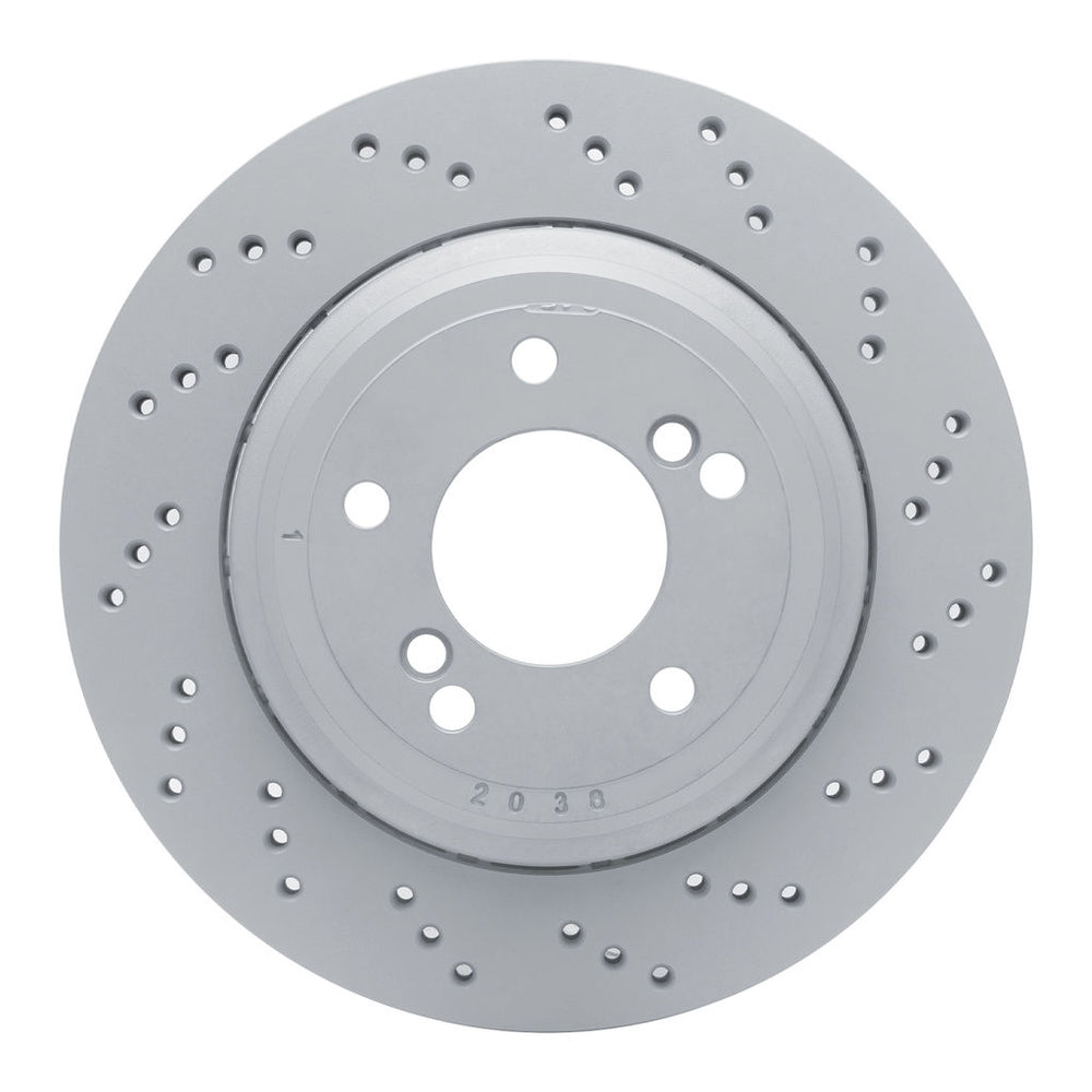 DFC 06-08 BMW M3 Right Rear Drilled Hi-Carbon Alloy Geomet Coated Rotor