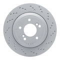 DFC 06-08 BMW M3 Right Rear Drilled Hi-Carbon Alloy Geomet Coated Rotor