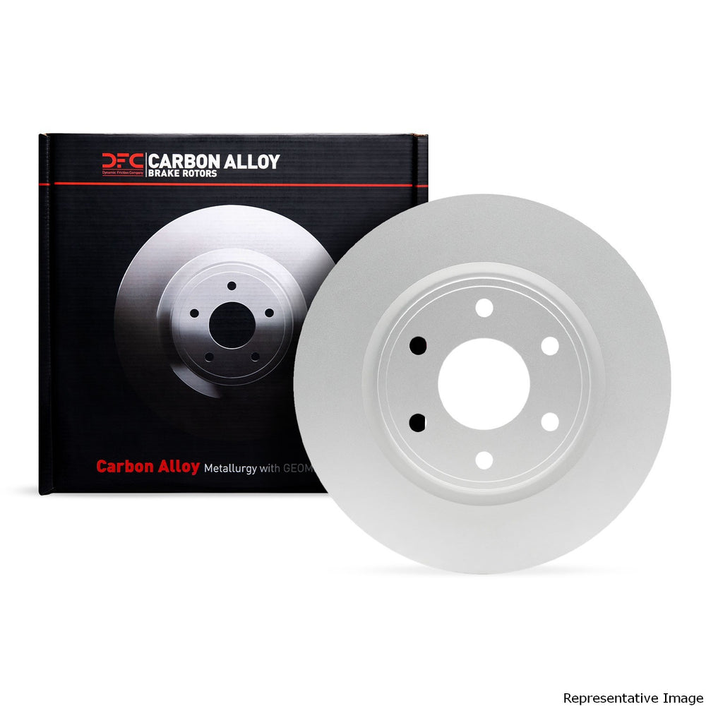 DFC 18-25 BMW M8 Left Front Drilled Hi-Carbon Alloy Geomet Coated Rotor