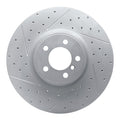 DFC 10-12 Land Rover Range Rover Front Drill/Slot Geoperf Rotors Euro 5000 Ceramic Pads w/Hardware