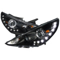 PROJECTOR HEADLIGHT BLACK HOUSING