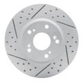 DFC 03-17 Acura ILX Front Drilled & Slotted Geoperformance Rotors 5000 Advanced Pads w/Hardware
