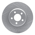 R1 97-05 Acura Nsx Front Right Drilled & Slotted Geoperformance Rotor