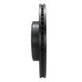 R1 19-25 Ram 1500 Front Left Drilled & Slotted Black Brake Rotor