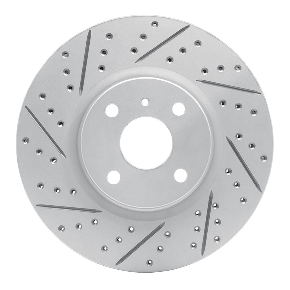 R1 16-25 Mazda MX-5 Miata Front Left Drilled & Slotted Geoperformance Rotor