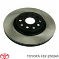 R1 07-23 Lexus Ls460 Front Right Drilled & Slotted Geoperformance Rotor