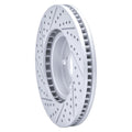 R1 06-15 Lexus GS300 Right Front Drilled & Slotted Geoperformance Rotor