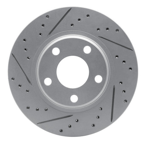 R1 97-08 Audi A4 (Mexico) Front Left/Rear Left Drilled & Slotted Geoperformance Rotor