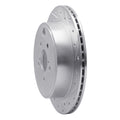 R1 10-25 Scion FR-S Rear Right Drilled & Slotted Silver Brake Rotor