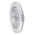 R1 92-94 Mercedes-Benz E500 Rear Right Drilled & Slotted Silver Brake Rotor