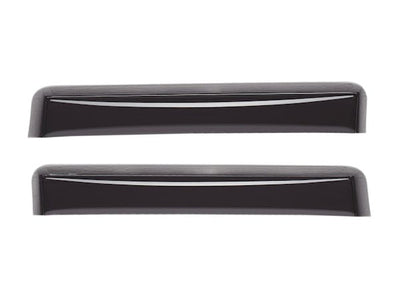 WeatherTech Matte Black Rear Side Window Deflectors Fits -20-19 Chevrolet GMC - 81740IMB