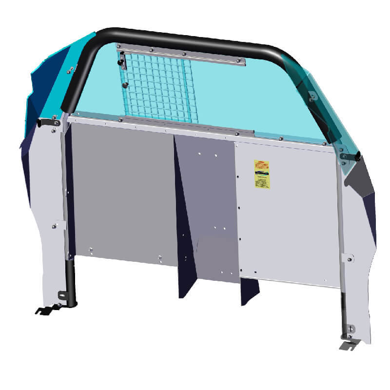 UDRH - FULL WINDOW W/SAFETY WIRE WI