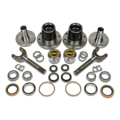 Dynatrac Free-Spin Kit 1999-04 Ford F250 F350 w Warn Hubs Coarse Studs DTFO60-3X1104-A