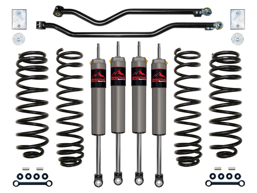 Dynatrac 2007-2018 Jeep Wrangler JK 3 Suspension Lift System 4 DTJK30-1X5310-L4