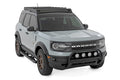 Nudge Bar | w/ Tow Hooks | 20 Inch BLK DRL Single Row LED | Ford Bronco Sport (21-24)