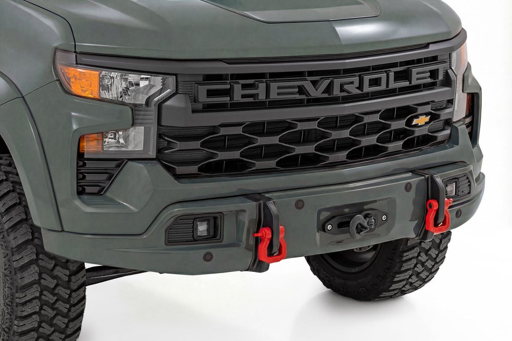 Front FXS Bumper | 12000S | GBD Cypress Gray | Chevy Silverado 1500 (23-26)