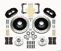 WilWood AERO6 Front Hat Kit 14.00 Drilled-Red 1971-1991 GM Blazer 4x4 140-18156-DR