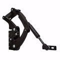 1955-1956 Chevy Tri-Five Hood Hinge Kit - Solid Frame - Fiberglass - Black