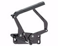 1967-1972 F100 Truck Hood Hinge Kit - Solid Frame - Steel - Black