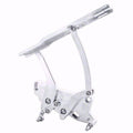 1973-1980 Chevy Truck Hood Hinge Kit - Solid Frame - Fiberglass - Natural