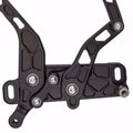 1971-1976 Caprice/Impala, 1973-1977 Chevelle/Cutlass/Monte Carlo Hood Hinge Kit - Air Frame - Fiberglass - Black