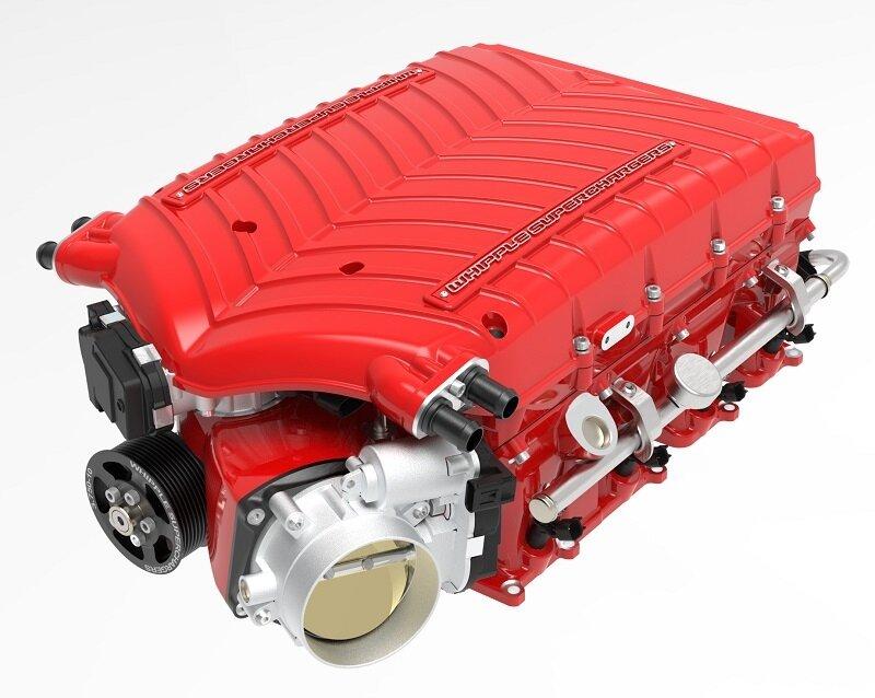 Whipple 2015-2023 Dodge Hellcat SC Kit 3.8L Gen 6 Stage 2 NO FLASH TOOL HP CREDITS PCM UNLOCK WK-3500-S2-38-NFT