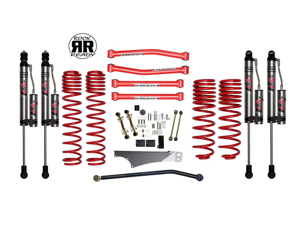 JK 2DR 5" RED KIT W/ADX2.0