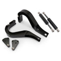 Billet Trunk Hinges Matte Black