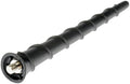 SHORT RUBBER ANTENNA MAST BLACK
