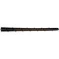 SHORT RUBBER ANTENNA MAST BLACK