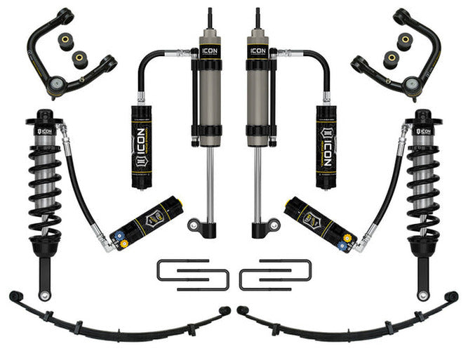 ICON 05-15 Toyota Tacoma 0-3.5in/16-17 Toyota Tacoma 0-2.75in Stg 10 Suspension System w/Tubular Uca