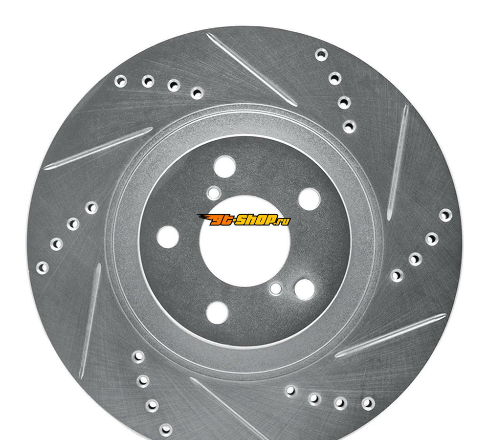 R1 13-25 ScIon FR-S Front & Rear Drill/Slot Silver Rotors w/Perf Sport Pads